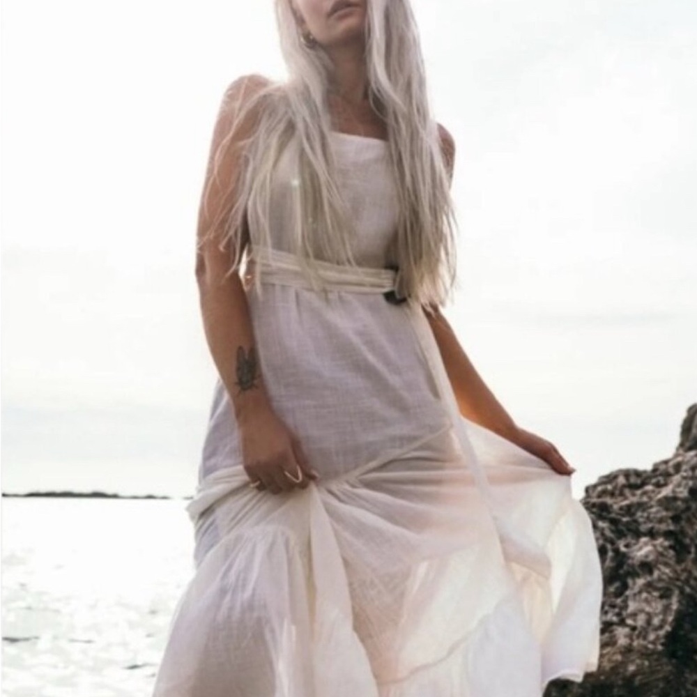 Billabong | Island Spirit Dress Ivory New Organic Cotton